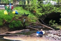 cleanup day at Rock Creek park